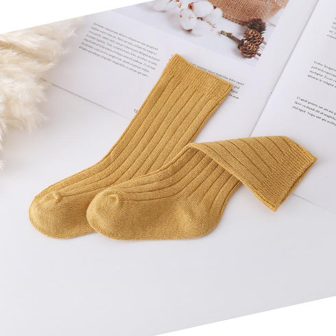 mustard-vintage-socks-just-for-littles®️ - Sophia's Style accessories-1